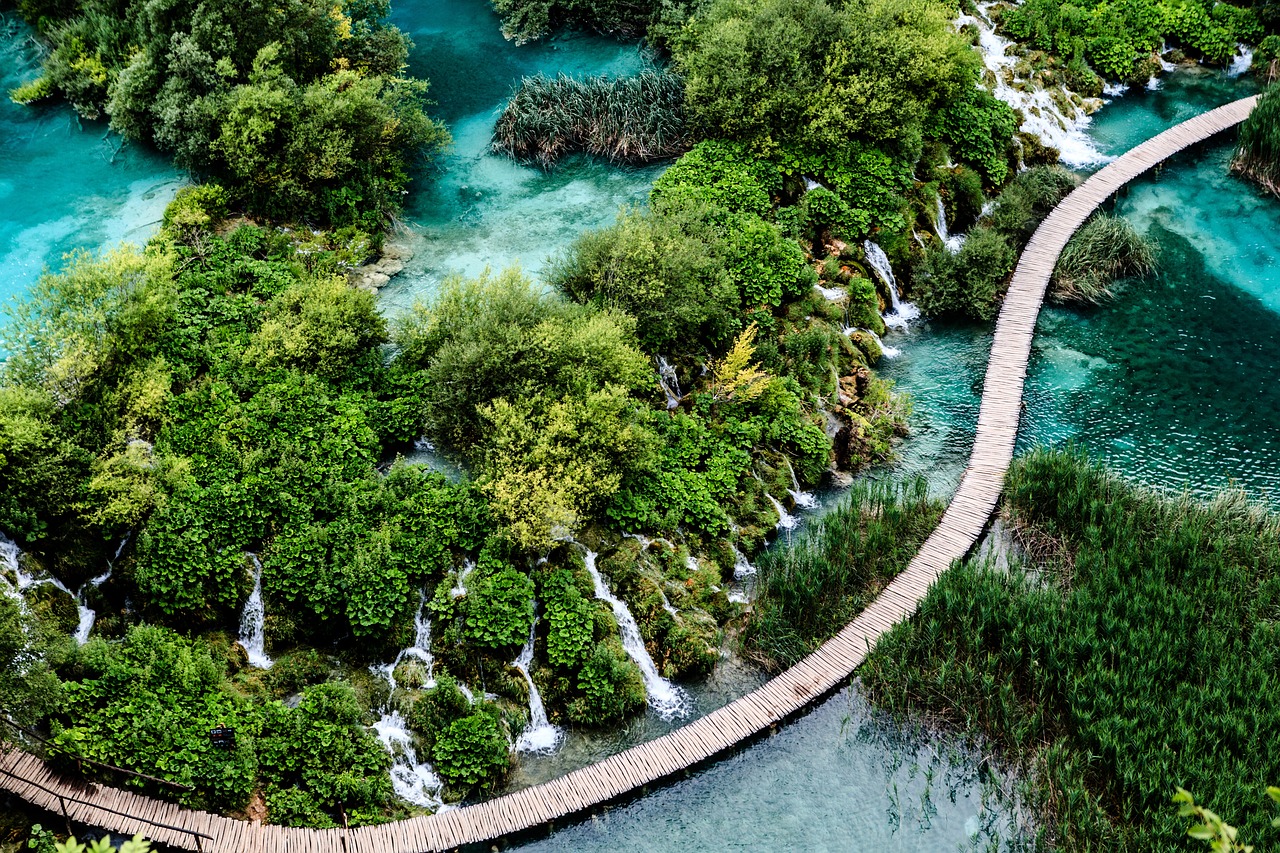 Plitvice Lakes Park Map